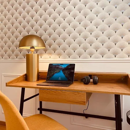 #hn - F2 Avec Balcon Pied De La Gare Lägenhet *